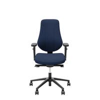 Kontorsarbetsstol Surf Freefloat, hög rygg, armstöd, sitthöjd 45-58 cm