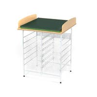 Skötbord Fast 80, skiva 800x800 mm, höjd 900mm