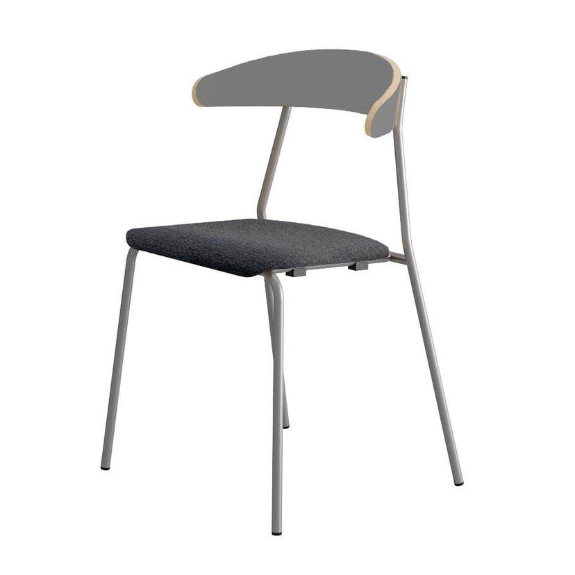 Stol Inspiro, klädd sits och rygg