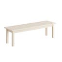 Sittbänk Erika, B1200 x D350 x H450 mm, ben massiv björk och sits av kryssfanér med Björk högtryckslaminat