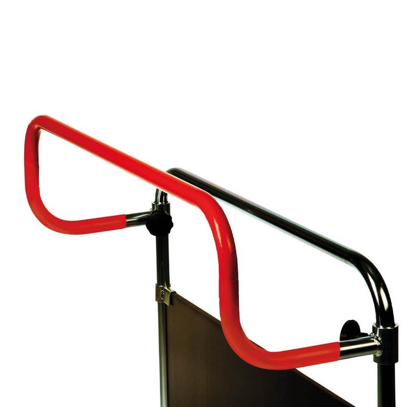 Ergonomiskt handtag ErgoGrip, 792x257x238 mm, rött, passar till vagnar B800 mm