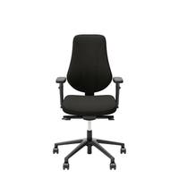 Kontorsarbetsstol Surf Freefloat, hög rygg, armstöd, sitthöjd 45-58 cm