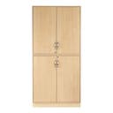 Slöjdskåp Sjöbergsskåpet 1, med 4 st hyllplan, 1 lutande hyllplan & 4 lådor