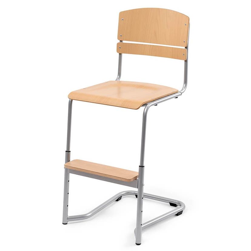 Elevstol Classico Vario, sitthöjd 460-640 mm, inkl fotstöd